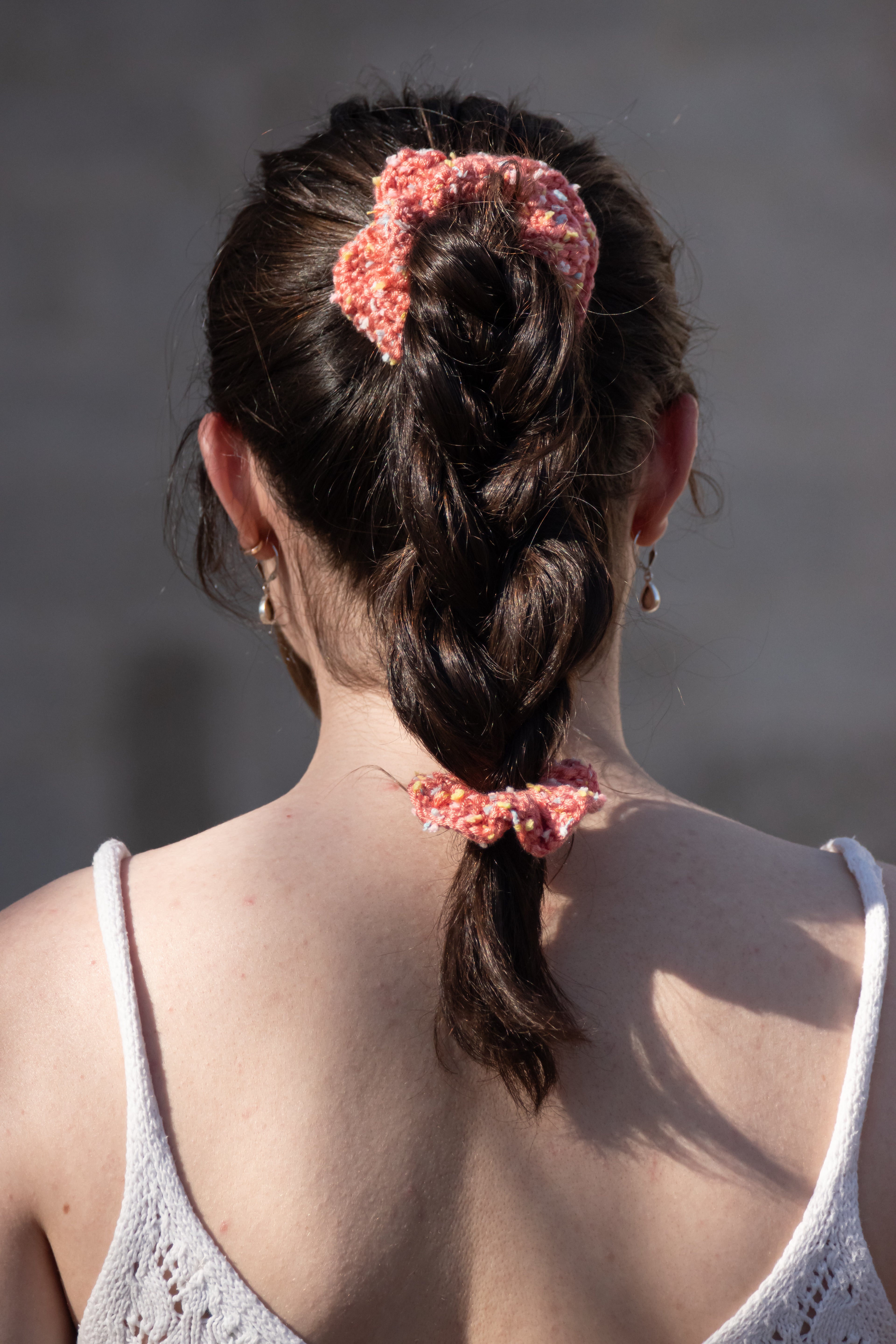 Chouchou pour cheveux confettis