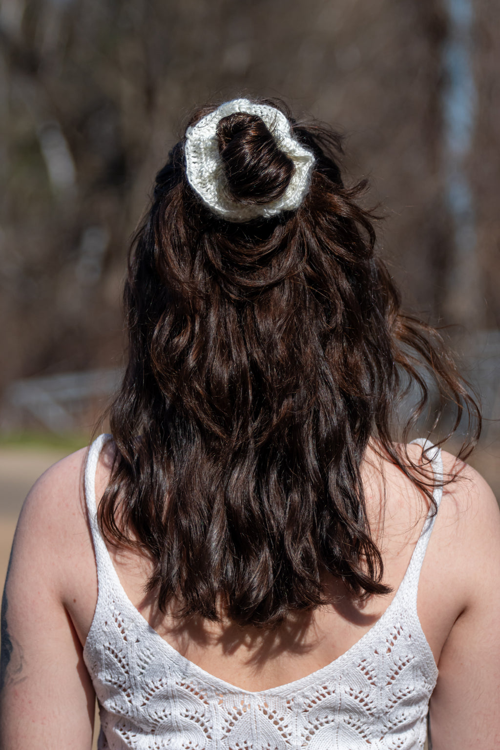Chouchou pour cheveux Satiné