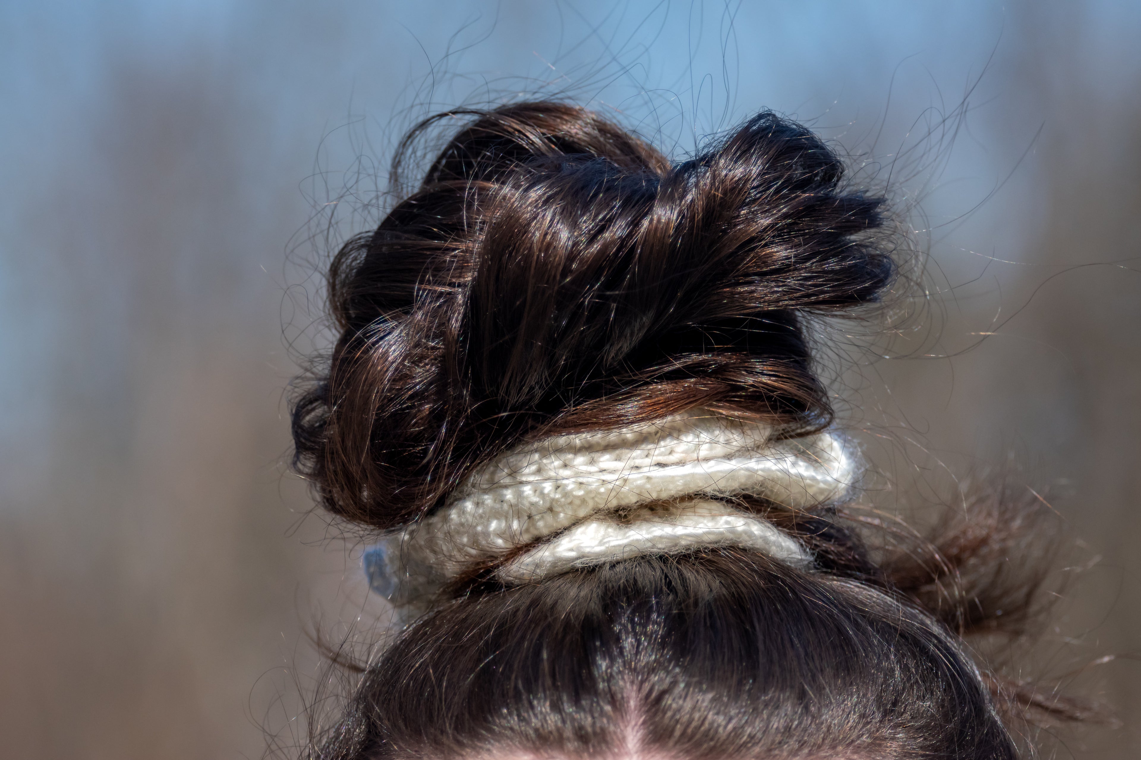 Chouchou pour cheveux Satiné